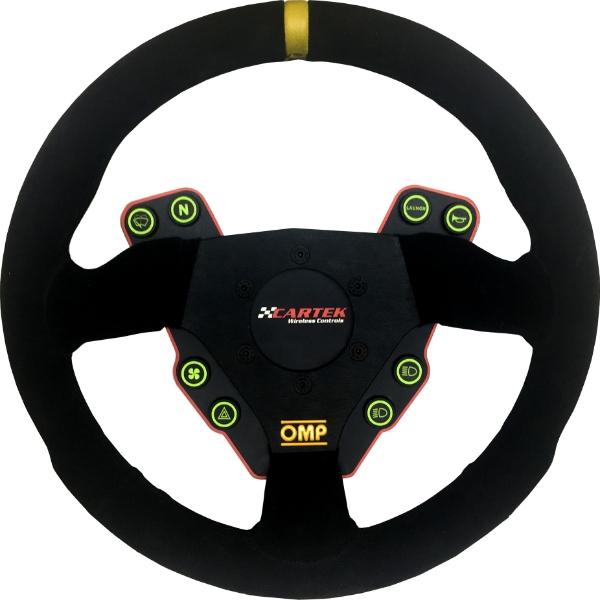 omp round steering wheel