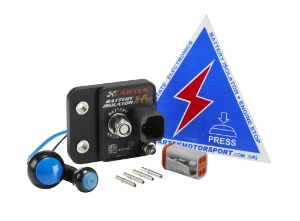 BATTERY ISOLATOR X-Pro KIT (Blue Ext Button)